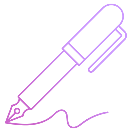 Fountain pen free icon