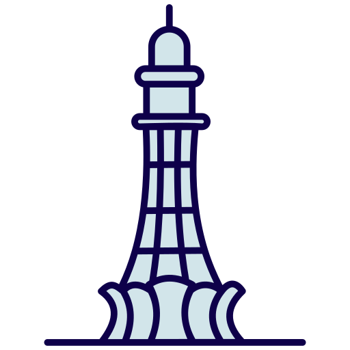 minar y pakistán icono gratis