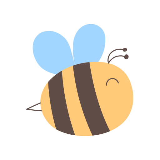 abeja icono gratis