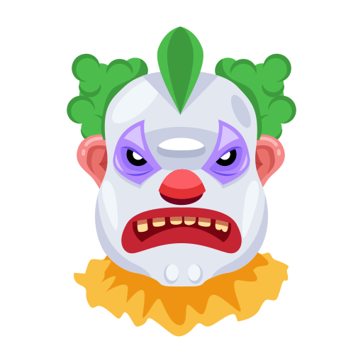 payaso icono gratis