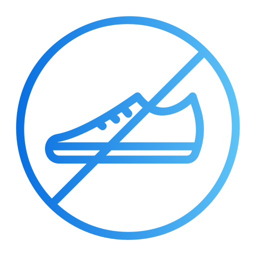 sin zapatos icono gratis