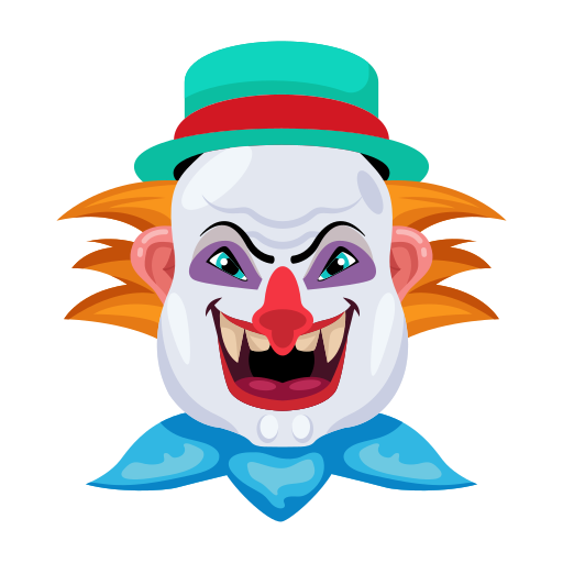 payaso icono gratis