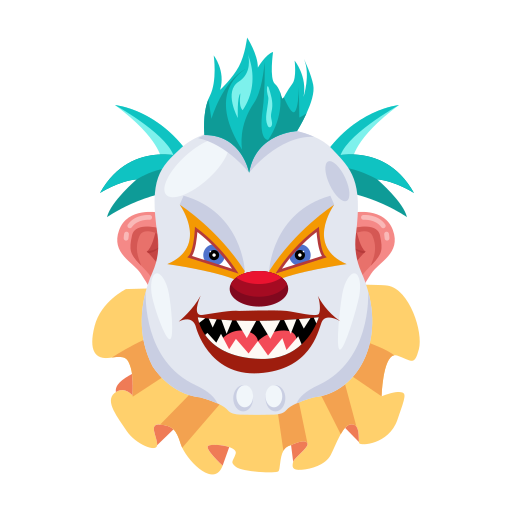 payaso icono gratis