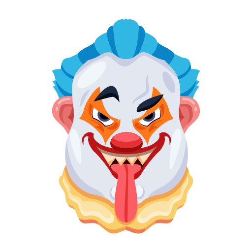 payaso icono gratis