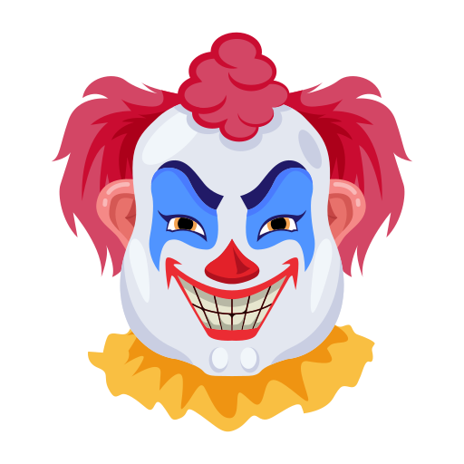 payaso icono gratis