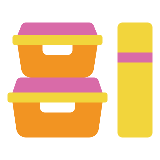 caja de almuerzo icono gratis