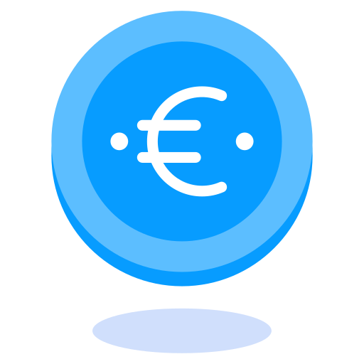 euro icono gratis