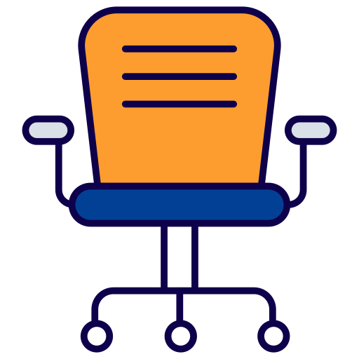 cadeira de escritório grátis ícone