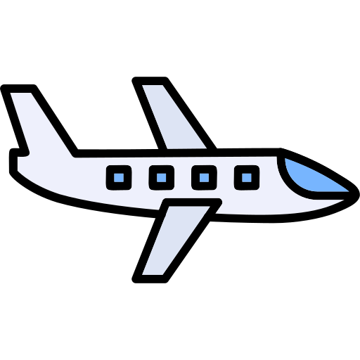 avión icono gratis