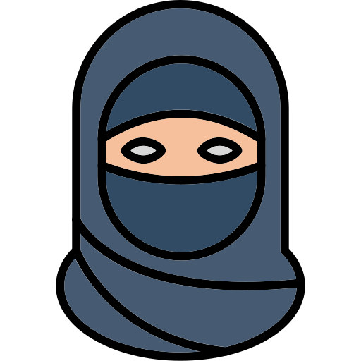 niqab icono gratis