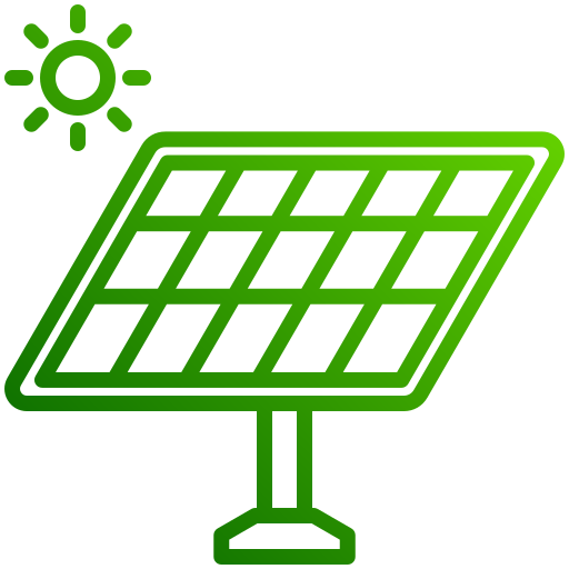 Solar panel free icon