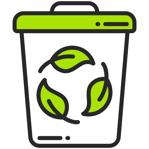 papelera de reciclaje icono gratis