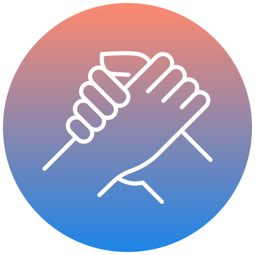 dia de la amistad icono gratis