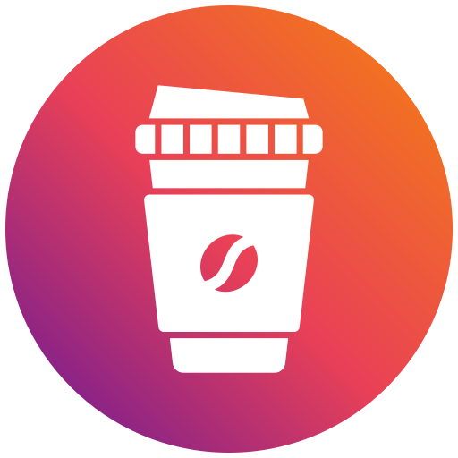 café caliente icono gratis