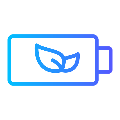 batería ecológica icono gratis