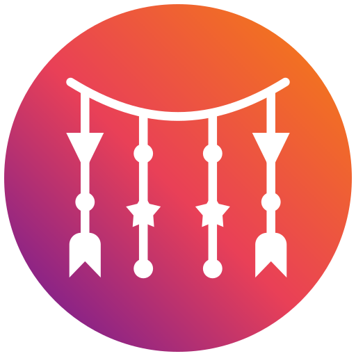 guirnalda icono gratis