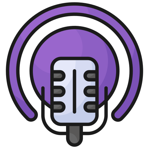 podcast Icône gratuit