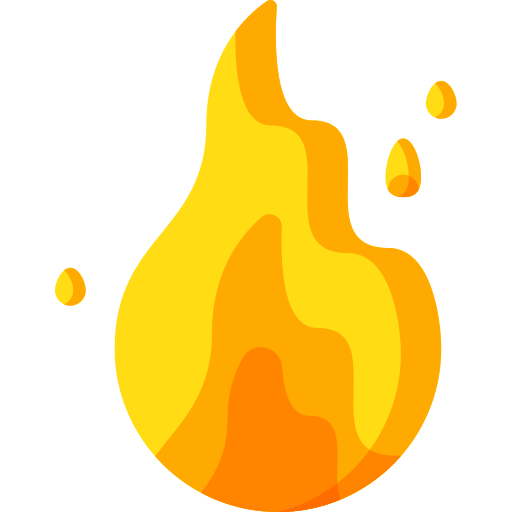 Burning Special Flat icon