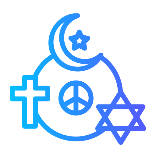 religión icono gratis