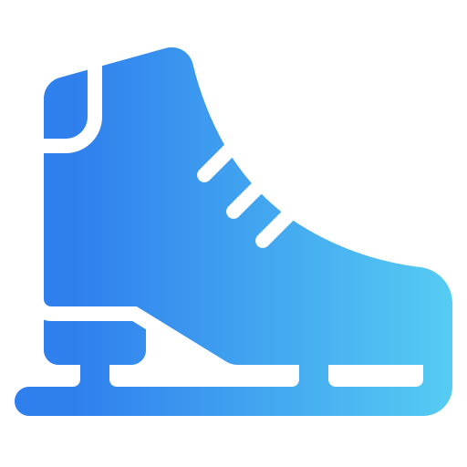 zapatos de patinaje sobre hielo icono gratis