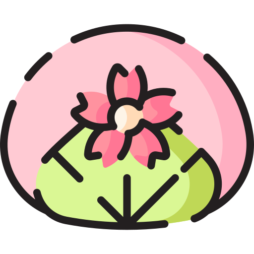 sakura mochi icono gratis