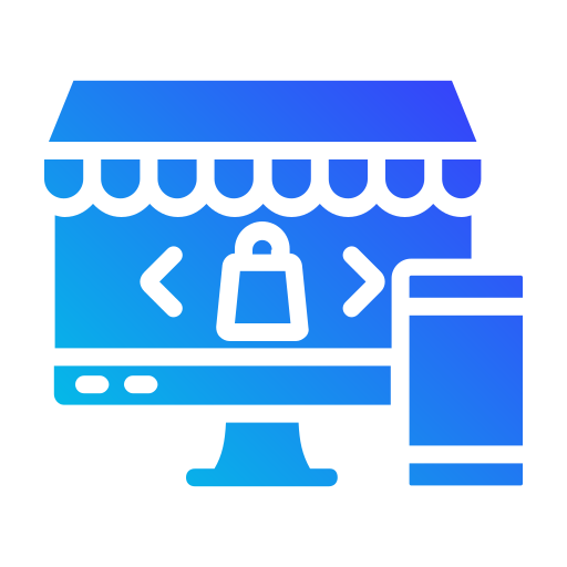 tienda online icono gratis