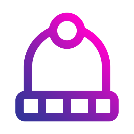 sombrero de invierno icono gratis