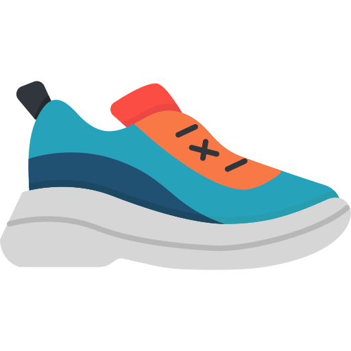 zapatos para correr icono gratis