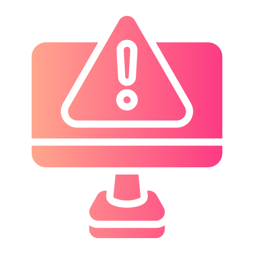 Warning sign free icon