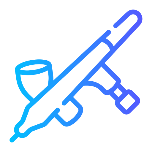 aerógrafo grátis ícone