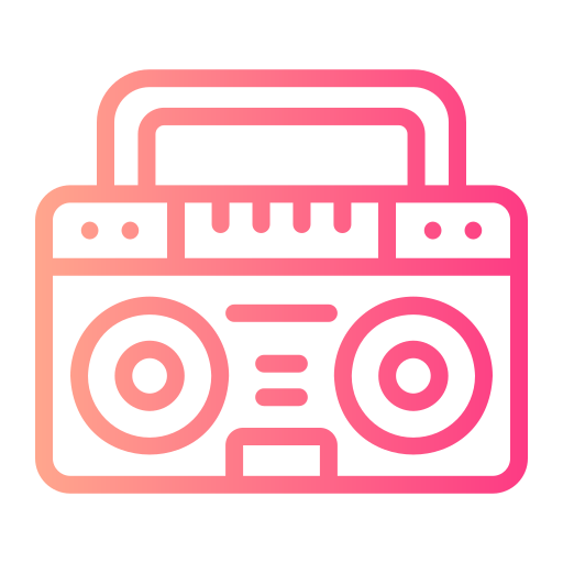 boombox icono gratis