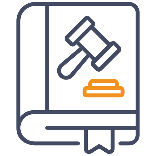 libro de leyes icono gratis