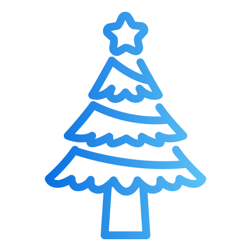 árbol de navidad icono gratis