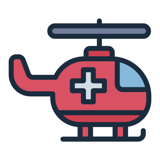 helicóptero icono gratis