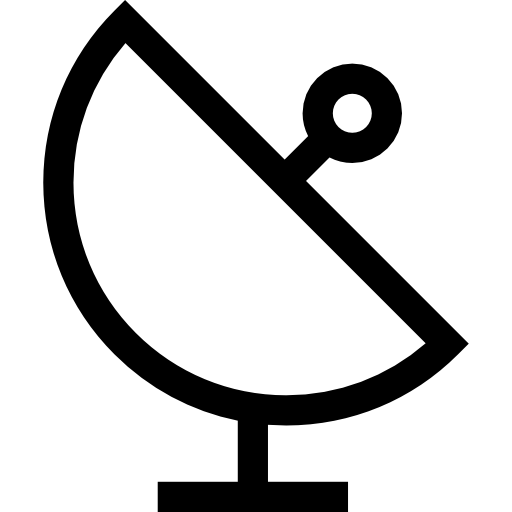 antena parabólica icono gratis