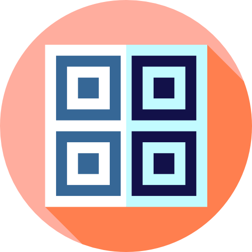 QR код иконка. Generate QR icon.