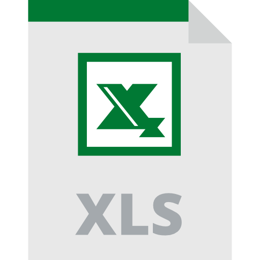 xls icono gratis