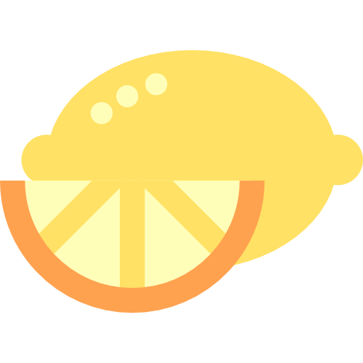 Lemon Basic Straight Flat icon