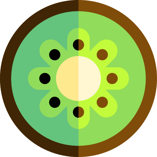 Kiwi Basic Straight Flat icon