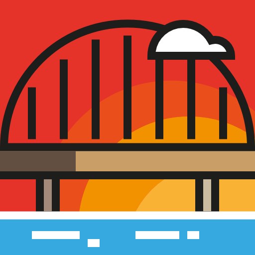 Bridge free icon Bridge free icon