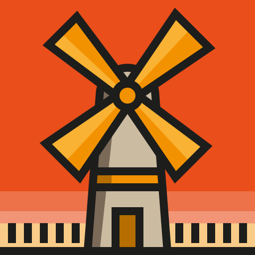 Windmill free icon Windmill free icon