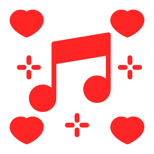 canción de amor icono gratis