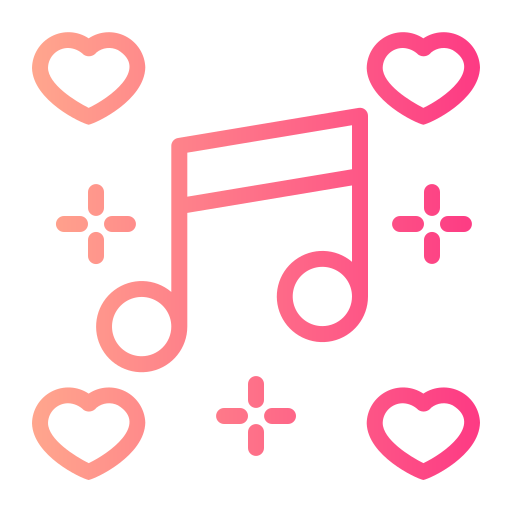 chanson d'amour Icône gratuit chanson d'amour Icône gratuit