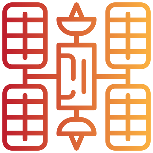 station spatiale Icône gratuit