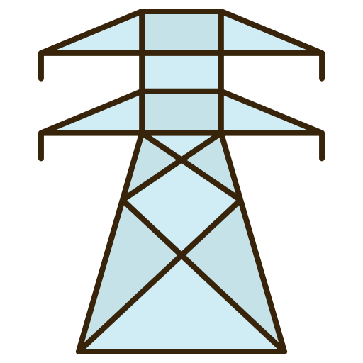 torre de electricidad icono gratis