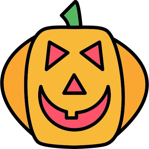 calabaza de halloween icono gratis