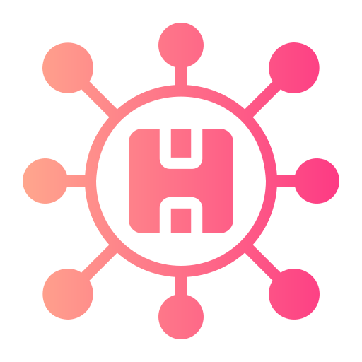 Distribution free icon
