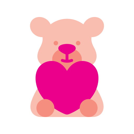 oso de peluche icono gratis