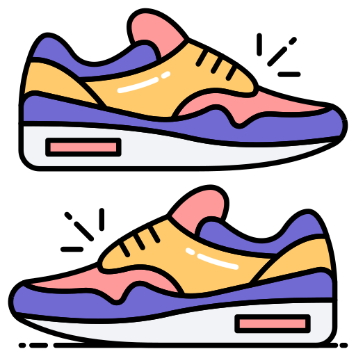 zapatillas icono gratis