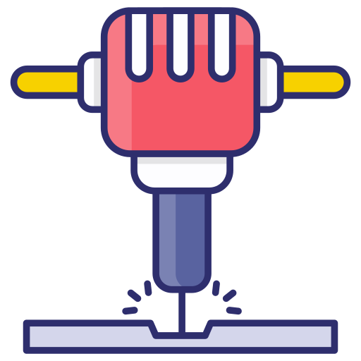Jackhammer free icon Jackhammer free icon